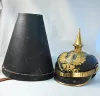 Prussian Landwehr Infantry Officers Pickelhaube with case. Visuel 2